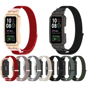 Cinturino rapido in Nylon con Velcro per Huawei Band 10 <span class=keywords><strong>9</strong></span> 8/10 NFC/<span class=keywords><strong>9</strong></span> nfc/8 nfc - Product Image 2