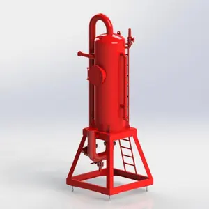 API Mud Gas Separator For Solid Control