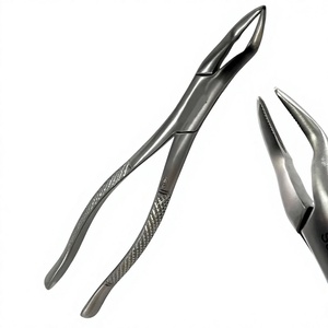 Pinzas de Extracción Dental Premium No. Pinzas de Acero Inoxidable con 32 Mordazas Serradas para Extraer Premolares Caninos Superiores, Primeros y Segundos - Product Image 1