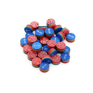 Улучшенный VanQs Carom многослойный Радужный бильярдный кий наконечник 14 мм кожаный бильярдный наконечник S/<span class=keywords><strong>M</strong></span>/H для продажи - Product Image 4