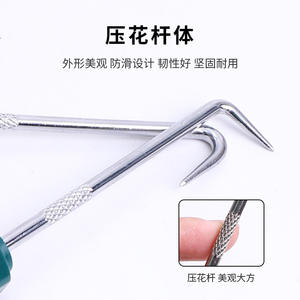 Kit de réparation de joints d'huile automobile 4 pièces avec crochets, tournevis, extracteurs et joints toriques pour l'entretien des pneus - Product Image 4