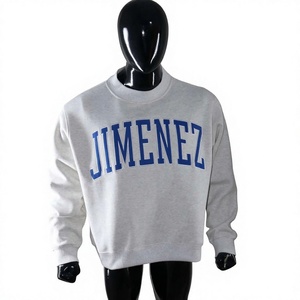 Sudadera con Capucha JIMENEZ 100% Algodón, Sudadera con Capucha de Invierno, Apliques Bordados, Cierre de Cremallera, Cuello Ancho, Estampado de Letras, Corte Regular, Informal de Otoño - Product Image 6