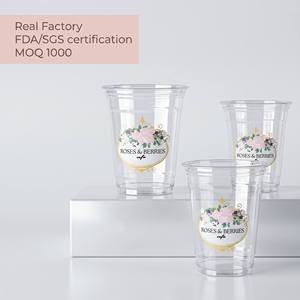 Vasos de Plástico Desechables Libres de BPA de 14 oz para Eventos de Iglesia, Celebraciones Festivas, Artículos de Refresco para la Comunidad - Product Image 1