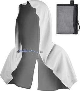 Serviettes rafraîchissantes pour le cou et le visage, <span class=keywords><strong>serviette</strong></span> rafraîchissante pour la tête avec boucles pour les oreilles, <span class=keywords><strong>serviette</strong></span> douce pour le sport, la salle de sport et les activités de plein air - Product Image 1