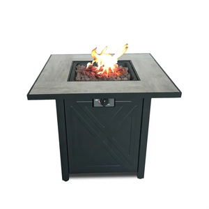Natural Gas Outdoor Rectangle Stainless Steel <b>Fire</b> Bowl <b>Table</b> <b>Fire</b> <b>Pit</b> <b>with</b> Eco-Friendly Design 40000 BTU Heating Output - Product Image 5