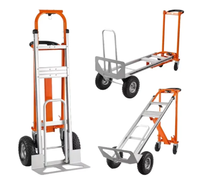 Xinghan Nouveau chariot pliant en alliage d'aluminium trois en un