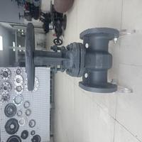 Katup Gerbang Segel Lunak Batang Tidak Naik (Non-Rising Stem) Berflens Manual OEM, Katup Sluice Besi Ulet untuk Saluran Minyak dan Air Industri