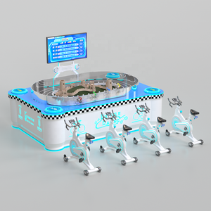 Jeu <span class=keywords><strong>d</strong></span>'arcade <span class=keywords><strong>de</strong></span> course cycliste interactif Konghui Leisure AR Sandbox, 4 joueurs, fonctionnement à pièces, jeu <span class=keywords><strong>d</strong></span>'arcade <span class=keywords><strong>de</strong></span> course cycliste à vendre - Product Image 1