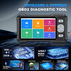 Kingbolen S608 Vier-systeem auto-diagnosetool met 9 resetfuncties PK CRP123X - Product Image 2