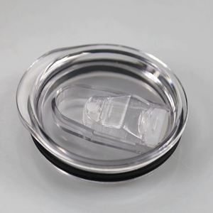 Tapa de vaso recto de 20 oz para comercio electrónico transfronterizo, sellada de grado alimenticio, a prueba de fugas, con cierre a presión, sin letras, a prueba de polvo, con aislamiento al vacío - Product Image 1