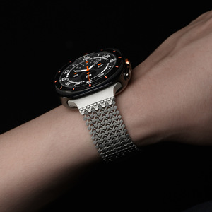 Bracelet magnétique en acier inoxydable pour <span class=keywords><strong>Samsung</strong></span> <span class=keywords><strong>Watch</strong></span> 8 Ultra 47mm pour hommes - Idéal pour le dropshipping - Product Image 6