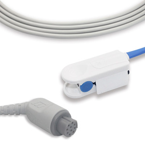 Vật tư y tế ngón tay y tế <span class=keywords><strong>Clip</strong></span> tái sử dụng cảm biến SpO2 người lớn Tương thích cho ge-datex màn hình cảm biến SpO2 - Product Image 1