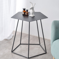 Table basse vivante carrée moderne de support de pot de plante en métal avec des conceptions centrales pour des meubles de salon à la maison