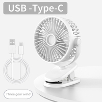 Petit ventilateur de bureau USB silencieux, ventilateur de table portable 360° °   Mini ventilateur personnel réglable pour la maison, le bureau, la voiture, les voyages en plein air