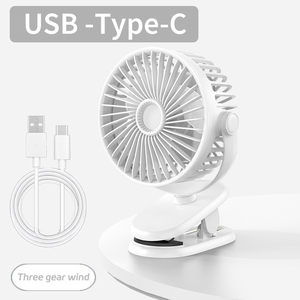 Ventilatore da tavolo USB piccolo, silenzioso e portatile, con rotazione a 360° °   Ventilatore Personale Regolabile per Casa, Ufficio, <span class=keywords><strong>Auto</strong></span>, Viaggi e Attività all'Aperto - Product Image 1
