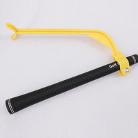 Entraîneur de swing de golf pour débutants, aide à la correction du poignet, entraînement personnalisé du contrôle du bras et des gestes, pour droitier, accessoires en plastique, 30 cm, R Flex
