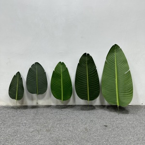 Mô Phỏng Lá Chuối Các Nhà Sản Xuất Bán Buôn Kỹ Thuật Cảnh Quan Lá Trang Trí Đạo Cụ Nhiếp Ảnh Overglued Lá Chuối - Product Image 1