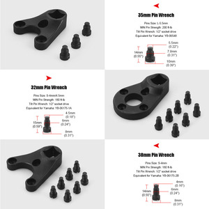Kit de Llaves para Pasadores de Inclinación de Carrocería para Yamaha Suzuki MT0004 MT0006 MT0009 - Product Image 4