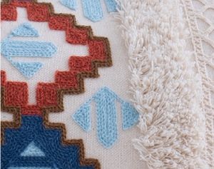 Décor de maison de ferme moderne brodé printemps <span class=keywords><strong>canapé</strong></span> et salon <span class=keywords><strong>canapé</strong></span> coussin lit jeter taies d'oreiller pour hôtel - Product Image 5