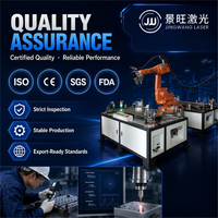 Machine de nettoyage au laser pulsé pour l'élimination de la rouille, de la peinture et des oxydes sur les pièces métalliques 300W/500W