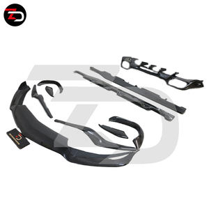<span class=keywords><strong>Prix</strong></span> usine ZD Style Kit de carrosserie en Fiber de carbone diffuseur de lèvre avant jupes latérales couvercle de moteur pour <span class=keywords><strong>AMG</strong></span> GTC GTS GT 2 portes 2016-2021 - Product Image 6