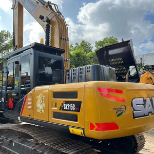 รถขุดมือสองประสิทธิภาพสูง Sany SY215C pro ขนาด 21 ตัน รถขุดไฮดรอลิกแบบตีนตะขาบขนาดกลาง SY215c พร้อมใบรับรอง CE&EPA สำหรับขาย - Product Image 1