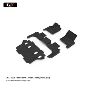 Mejores Precios en Tapetes de Auto 3D 4D 5D TPE para <span class=keywords><strong>Toyota</strong></span> Land Cruiser <span class=keywords><strong>LC300</strong></span> 2021-2025, Alfombrillas Impermeables para Todo Clima, Ajuste Personalizado - Product Image 2
