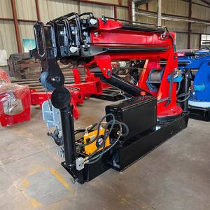 Mini 2 Ton Small Folding Boom Pickup <b>Truck</b> Crane <b>Remote</b> <b>Control</b> Hydraulic Electric Crane - Product Image 3