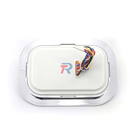 Nouvelle lampe LED anti-collision arrière de 6,3 pouces, étanche IP65, taille standard carrée, lampe de remorque de camion, DC 12V/24V, certifiée CE