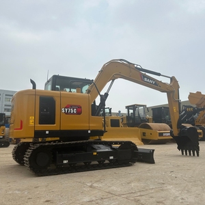 Excavadora SY75C de 7.5T, Maquinaria de Construcción de Alto Rendimiento - Product Image 1