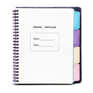 Bìa cứng chất lượng cao Máy Tính Xách Tay sinh viên thân thiện với môi trường với cuộn dây sắt thoải mái - Product Image 3