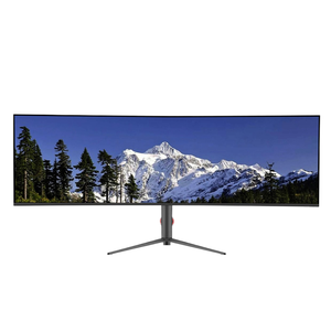 Moniteur de jeu LED ultra large 49 pouces 5K 5120*1440 Écran <span class=keywords><strong>incurvé</strong></span> Taux de rafraîchissement 75Hz avec port Type C pour PS - Product Image 1
