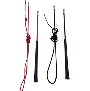 Horshi Látigo de Lanzamiento Personalizado con Mango de Goma Desmontable en Dos Secciones, Eje de 39 Pulgadas, Caída de 48 Pulgadas, Popper de 12 Pulgadas - Product Image 2
