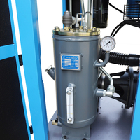 Compresor de Tornillo Industrial Portátil de Carga Pesada, 380V, Refrigerado por Aire, Lubricado con Aceite, Control PLC |   Rendimiento Superior