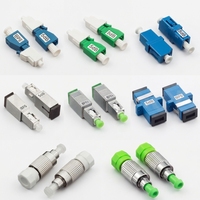 Atténuateur de fibre optique SC LC FC 1-30dB UPC APC, atténuateur optique fixe pour équipement FTTH