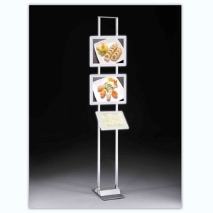 Custom Rectangle Real Estate Light <b>Box</b> Digital Signage Advertising Ultra-Thin Acrylic <b>A3</b> Size Hanging LED Light <b>Box</b> - Product Image 4
