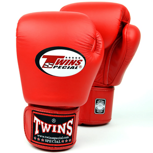 TWINS IP-300 Boxing <b>Gloves</b> Professional Muay Thai Training Sparing Fighting Moisture Wicking Breathable Hook Loop Closure Top - Product Image 1