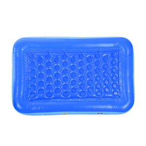 Trong kho 210cm sử dụng nhà nhựa lớn gia đình trẻ em bé hồ bơi vuông Inflatable paddling hồ bơi để bán - Product Image 3