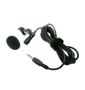 Professionale piccolo microfono a condensatore nascosto cablato risvolto Lavalier microfono <span class=keywords><strong>per</strong></span> smartphone PC portatile in metallo - Product Image 2