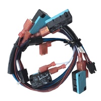 Cable de interruptor de encendido/apagado para PC Yeasion, doble botón, arnés de cableado para chasis de ordenador, luz LED, para motocicleta y automóvil