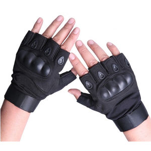 Moda yarım parmak kaymaz taktik eldiven koruyucu donanım açık spor Fitness motosiklet egzersiz - Product Image 1