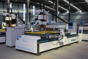 Thiết kế mới Lưỡi Cưa Máy cắt gỗ công cụ tự động thay đổi tuyến tính ATC trục chính CNC Router máy tự động cho khoan và phay - Product Image 2