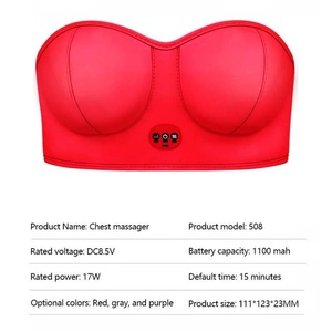 Beauty Breast Care Equipment Portable Chest <b>Massager</b> Breast <b>Massager</b> Breast Enlargement Machine - Product Image 6