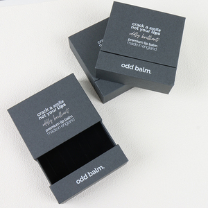 Custom logo 7*7*3cm Rigid Cardboard <b>Ring</b> Boxes Jewellery Packaging - Product Image 1