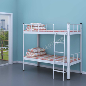 Bán Buôn Chất Lượng Cao Trường Ký Túc Xá Giường Giường Tầng Sinh Viên Hồ Sơ Kim Loại Loft Giường Với Bàn & Ngăn Kéo - Product Image 6