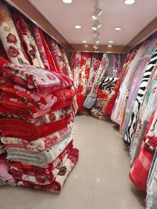 Selimut Raschel Berbobot Gaya Korea Lapis Ganda Ukuran Queen King, Bahan Flanel Fleece Tebal, Promo Spesial untuk Arab Dubai - Product Image 6