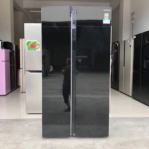 TOP QUALITY Side by <b>Refrigerator</b> Wind Cooled Black Glass Door Energy Saving 570L <b>Refrigerator</b> - Product Image 3