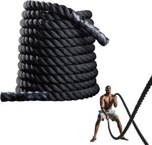 Gym Accessories Pro Battle Ropes With Anchor Strap Kit And