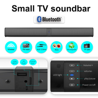 Speaker Soundbar Nirkabel BS36 Bluetooth 5.1 Audio Triple-Mode Suara 3D Surround Subwoofer Sound Box untuk Laptop PC