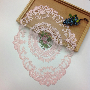 Cotton Print Placemats for Jungle Themed Table Setting Fashionable floral lace side dining mat